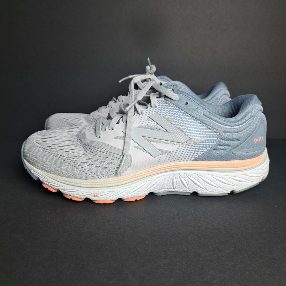 New Balance 940 Womens Running Shoes Size 9.5 B Trainers Sneakers Gray W940GP4